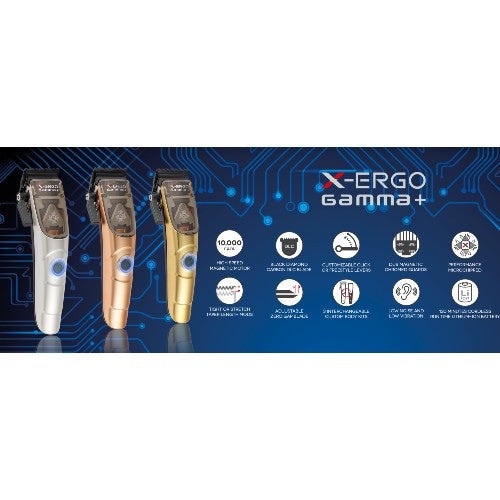 Gamma+ Professional X-ERGO Cordless Clipper
