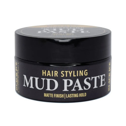 Black Ice Matte Finish Hair Styling Mud Paste 2.82oz