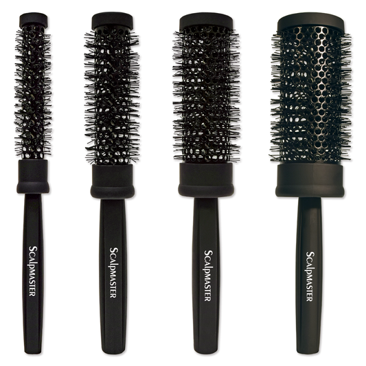 Scalpmaster 4 Piece Round Thermal Brush Set