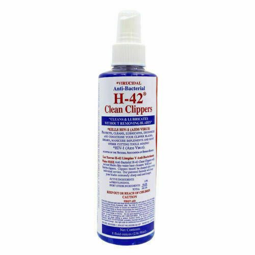 H-42 Clean Clippers Blade Cleaner Spray 8oz