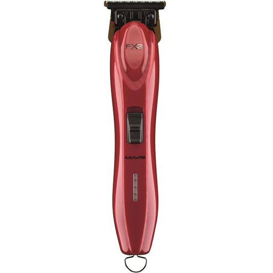 BaByliss Pro FX3 Professional High Torque Trimmer - Red