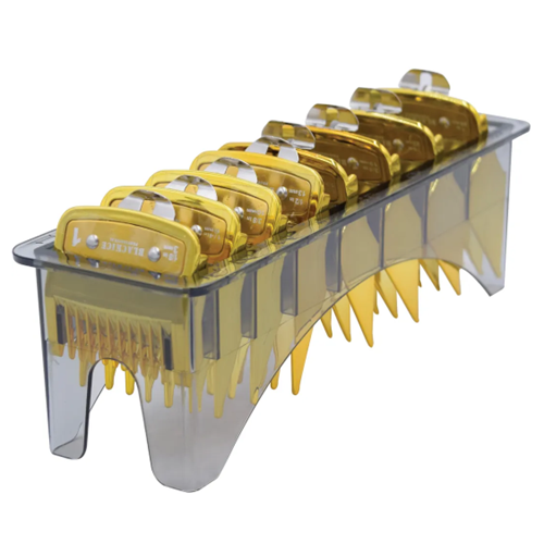 Black Ice Premium Gold Clipper Guides & Tray