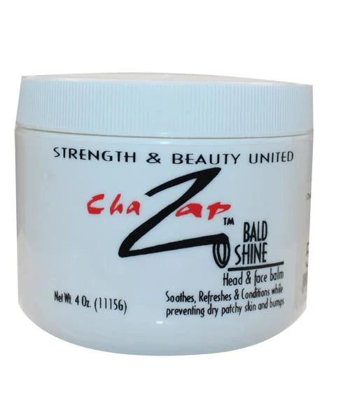 Chazap Bald Shine Head & Face Balm 4 oz