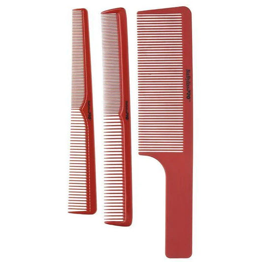 BaBylissPRO Barberology Comb Set - 3 Pieces