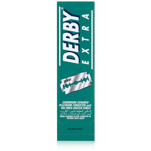 DERBY Extra Double Edge Razor Blades Count 200