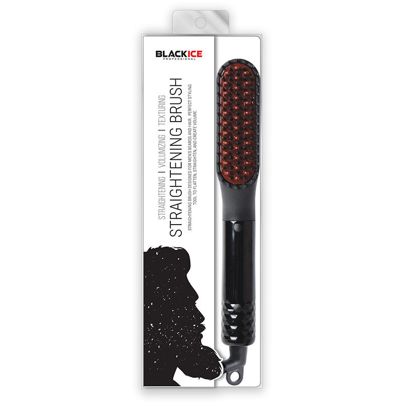 Black Ice Beard & Hair Straightening Brush