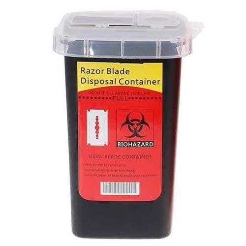 Razor Blade Disposal Sharps Container