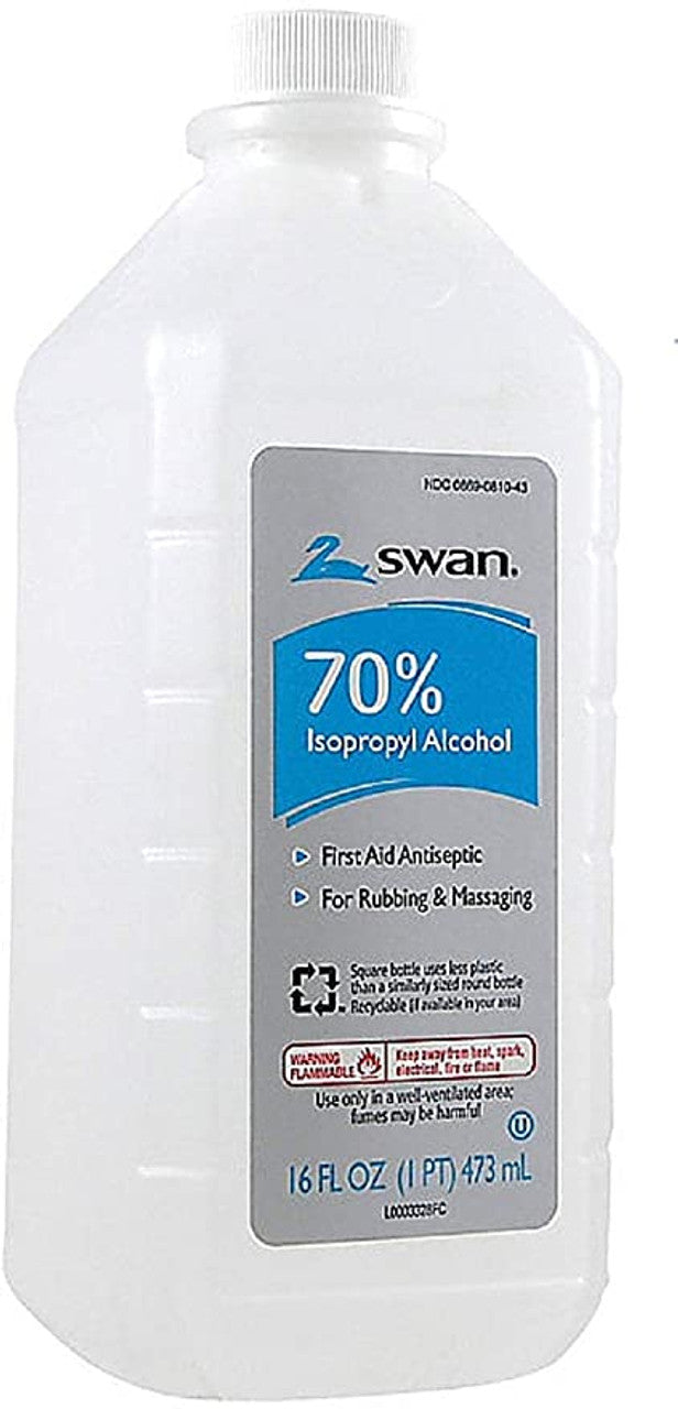 Isopropyl Alcohol 70%, 16 oz.