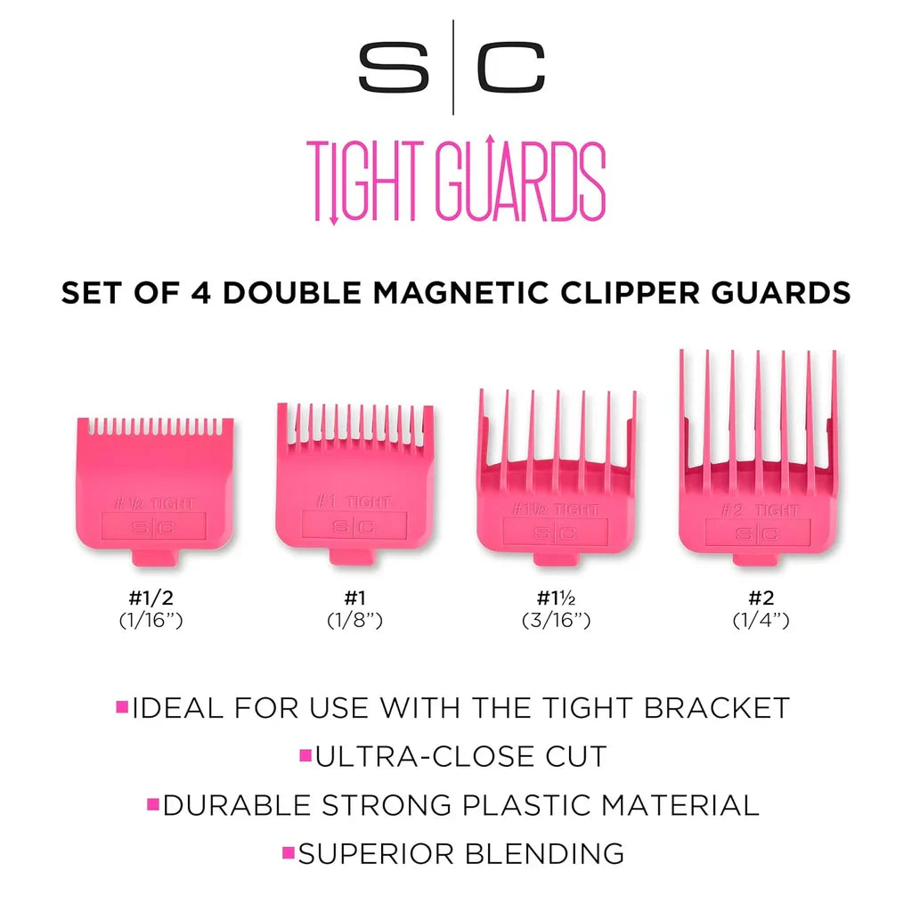 StyleCraft Dub Magnetic Tight Guards 4 Pack - Pink
