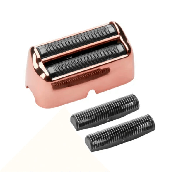BabylissPRO Rose Gold Replacement UV- Disinfecting Double Foil & Cutter for