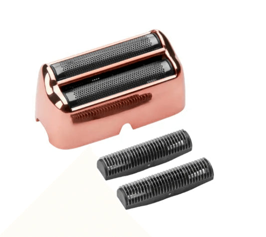 BabylissPRO Rose Gold Replacement UV- Disinfecting Double Foil & Cutter for