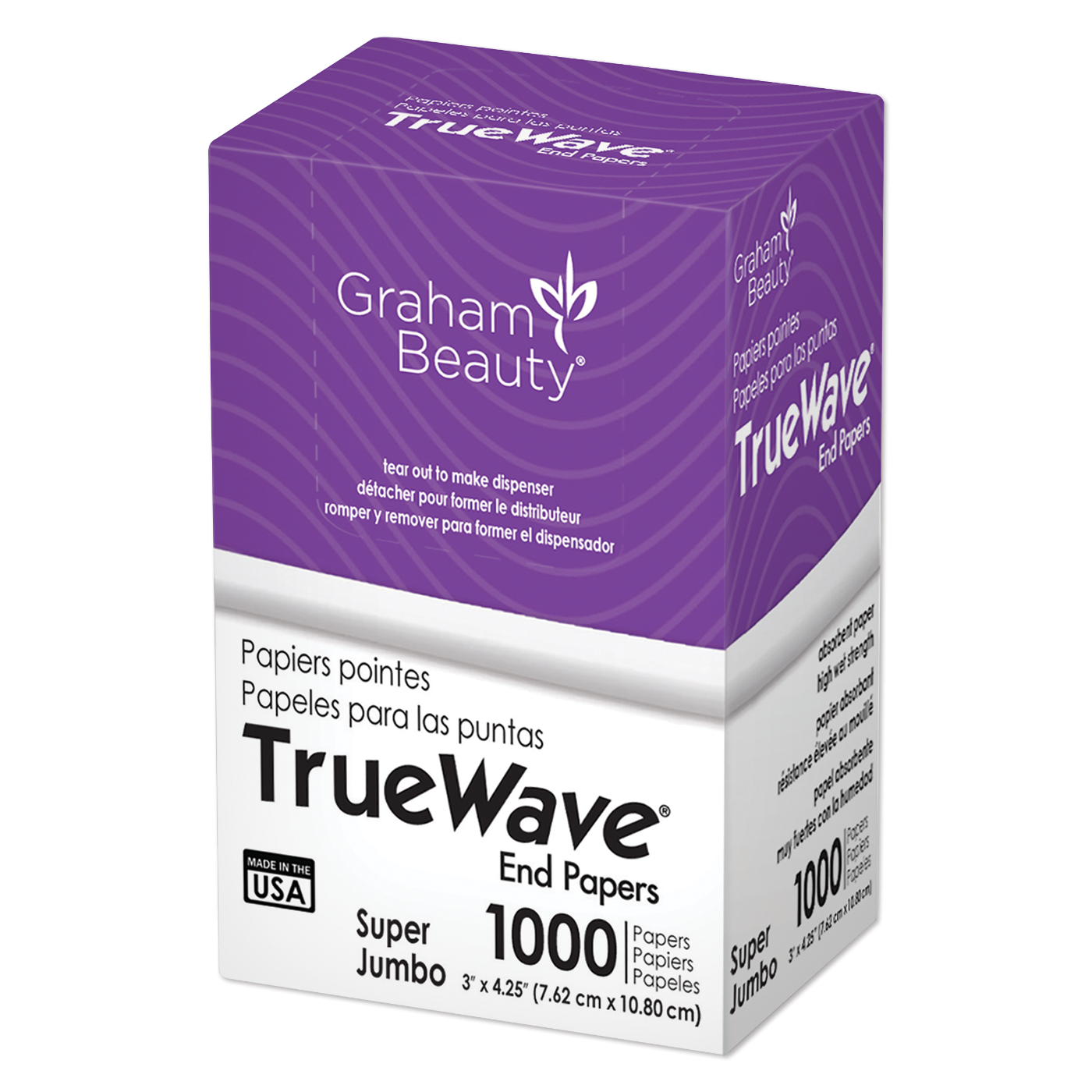 GRAHAM BEAUTY TrueWave® End Papers - Jumbo