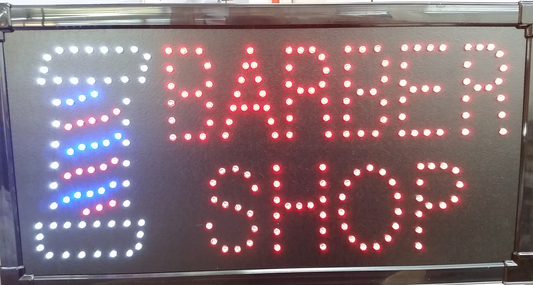 Barber Shop LED Sign