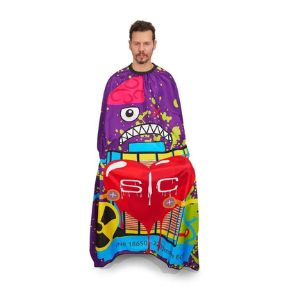 Cutting Cape - Stylecraft Radioactive Purple
