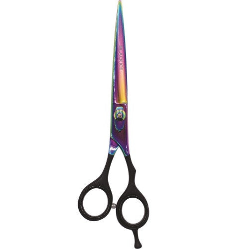 Black Ice Stylish Off Set Grip Holo & Black 7" Shear