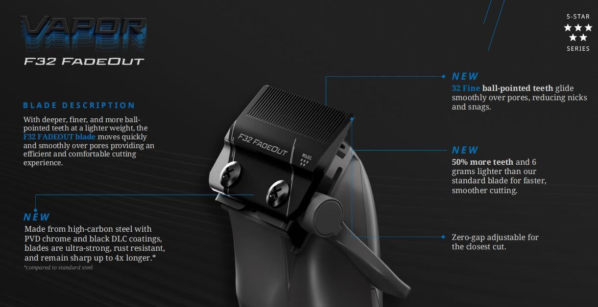 Wahl Vapor F32 Fadeout Blade