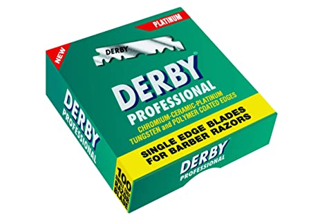 Derby Professional Platinum 100 Single Edge Razor Blades