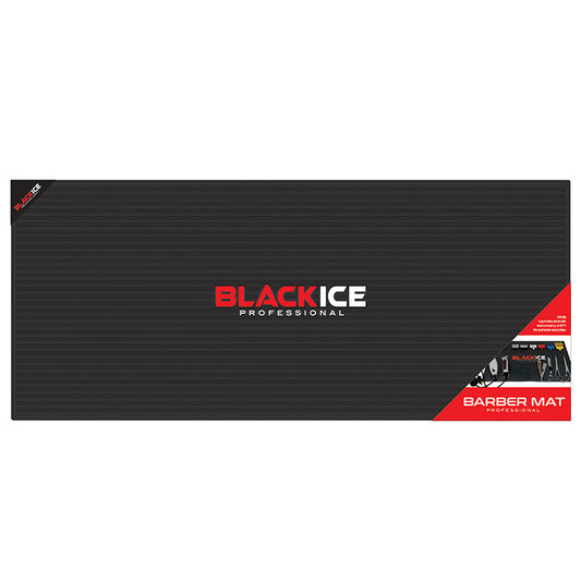 Black Ice Professional Barber Station Mat Anti-Slip XL