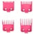 Stylecraft Pink Dub Neodymium Plastic Clipper Guards- 4pk