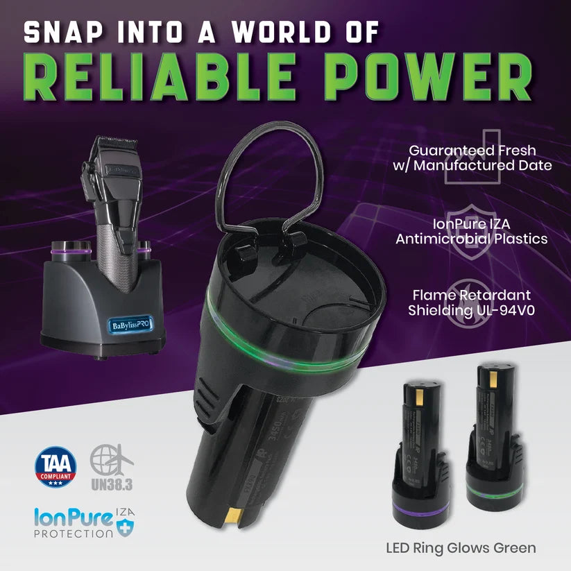 BaBylissPRO SNAPFX FX890 Clippers Replacement Battery