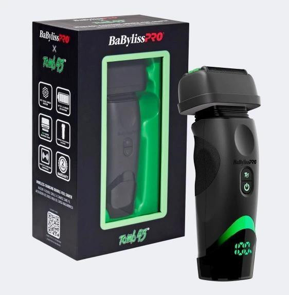 BaBylissPRO® x Tomb45® Wireless Charging Double-Foil Shaver