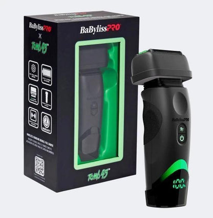 BaBylissPRO® x Tomb45® Wireless Charging Double-Foil Shaver