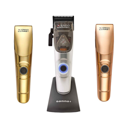 GAMMA+ X-Ergo Professional Magnetic Microchipped Modular Cordless Hair Clipper