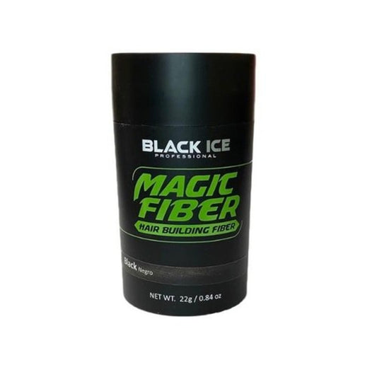 Black Ice Hair Fibers Black