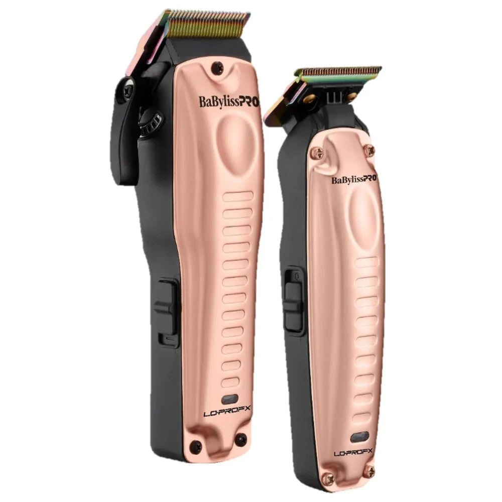 BabylissPro LO-PROFX Clipper & Trimmer Combo Rose Gold