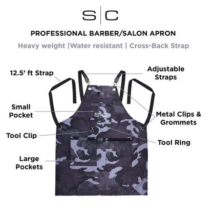 Stylecraft Gamma+ Black Camo Apron