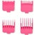 Stylecraft Pink Dub Neodymium Plastic Clipper Guards- 4pk