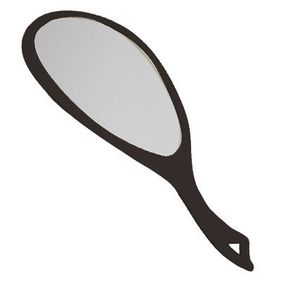 Soft 'n Style Single Sided Hand-Held Mirror