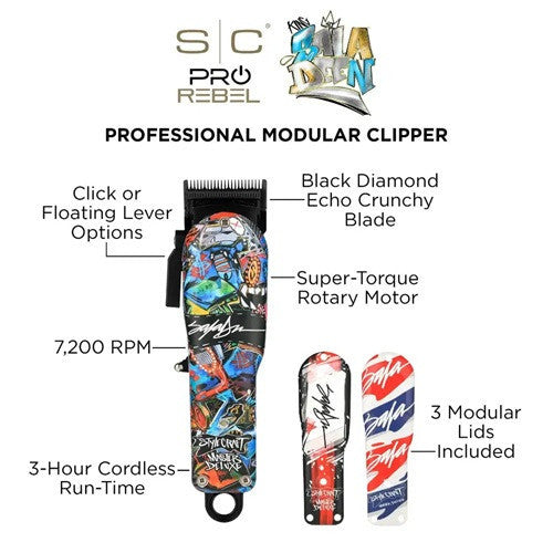 Stylecraft Professional X King Saladeen Rebel Cordless Clipper